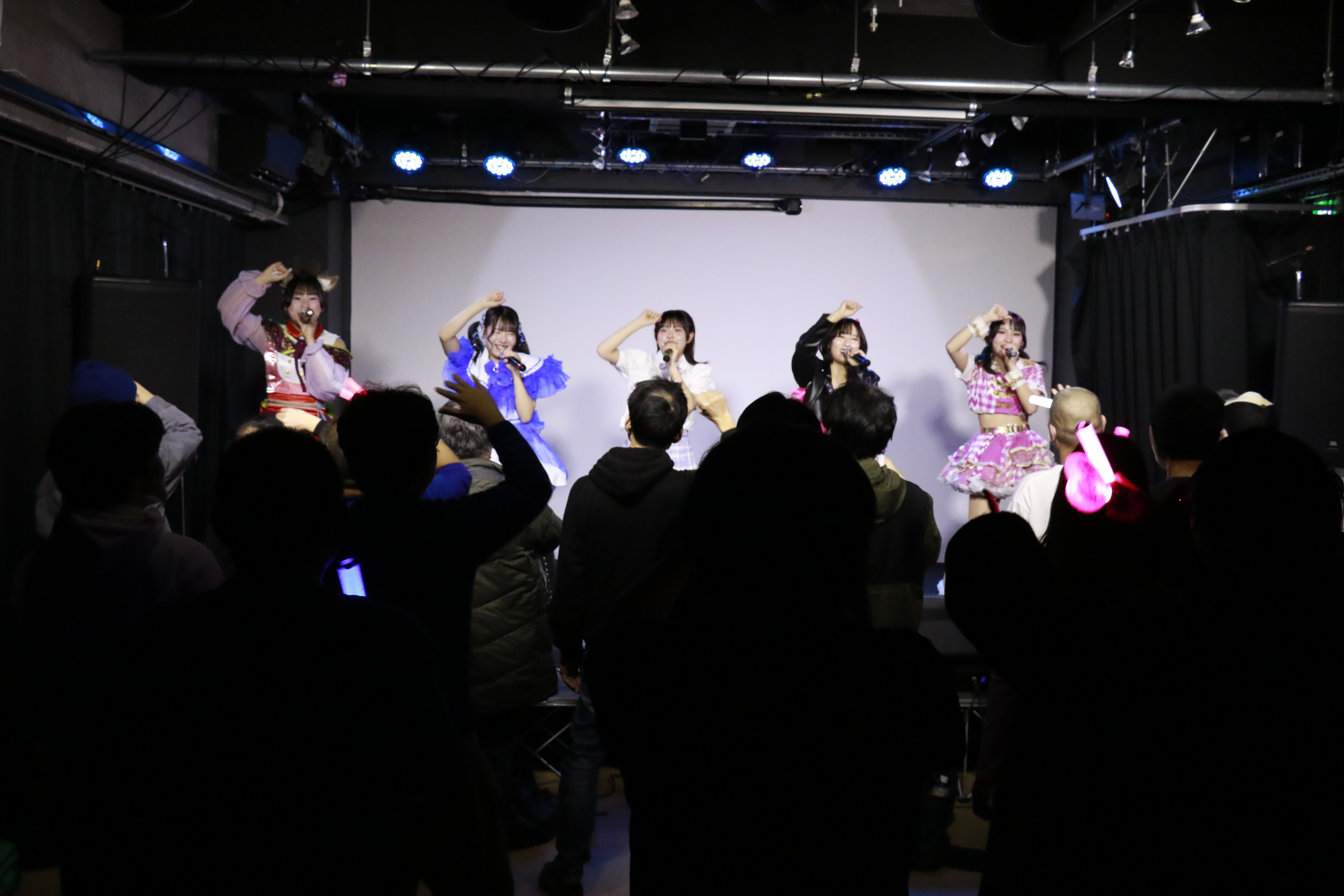 アイドルライブの様子